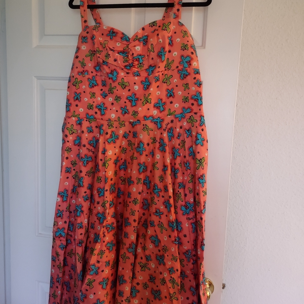 Pinup Girl Clothing Disney Mary Blair Butterfly Sundress